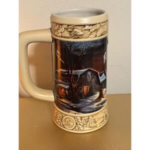 1996 Miller Ducks‎ Unlimited Terry Redlin Beer Stein The Sharing Season #43668